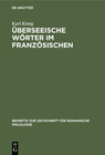 Buchcover Überseeische Wörter im Französischen