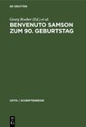 Buchcover Benvenuto Samson zum 90. Geburtstag