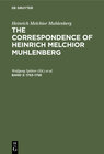 Buchcover Heinrich Melchior Muhlenberg: The Correspondence of Heinrich Melchior Muhlenberg / 1753–1756
