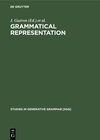 Buchcover Grammatical Representation