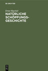 Buchcover Natürliche Schöpfungs-Geschichte