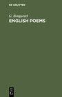 Buchcover English Poems