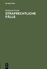 Buchcover Strafrechtliche Fälle