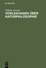 Buchcover Vorlesungen über Naturphilosophie