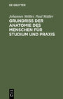 Buchcover Grundriss der Anatomie des Menschen für Studium und Praxis