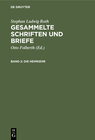Buchcover Stephan Ludwig Roth: Gesammelte Schriften und Briefe / Die Heimkehr