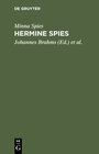 Buchcover Hermine Spies