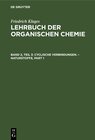 Buchcover Victor Meyer: Lehrbuch der organischen Chemie / Cyclische Verbindungen. – Naturstoffe