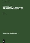 Buchcover Reichszivilgesetze