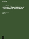 Buchcover Journal für die reine und angewandte Mathematik / Journal für die reine und angewandte Mathematik. Band 62