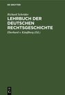 Buchcover Lehrbuch der deutschen Rechtsgeschichte