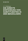 Buchcover Die direkte Einführung von Substituenten in den Benzolkern