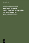 Buchcover Die Gedichte Walthers von der Vogelweide