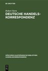 Buchcover Deutsche Handelskorrespondenz