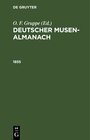 Buchcover Deutscher Musen-Almanach / 1855