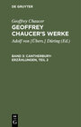 Buchcover Geoffrey Chaucer: Geoffrey Chaucer’s Werke / Cantherbury-Erzählungen, Teil 2