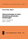 Buchcover Untersuchungen zu einer Sammlung persischer Erzählungen