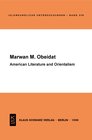 Buchcover American Literature and Orientalism