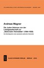 Buchcover Die Juden Hebrons von der Lokalgesellschaft zur Nationalen Heimstätte (1904-1938)