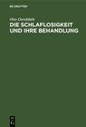 Buchcover Die Schlaflosigkeit und ihre Behandlung