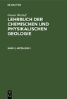 Buchcover Lehrbuch der chemischen und physikalischen Geologie, Bd. 2/3