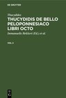 Buchcover Thucydides: Thucydidis de bello Peloponnesiaco libri octo / Thucydides: Thucydidis de bello Peloponnesiaco libri octo. V