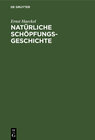 Buchcover Natürliche Schöpfungs-Geschichte