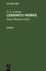 Buchcover G. E. Lessing: Lessing’s Werke / G. E. Lessing: Lessing’s Werke. Band 6