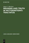 Buchcover Meaning and Truth in Wittgenstein’s Tractatus