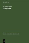 Buchcover Sandhi