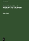 Buchcover Nietzsche-Studien / 1987