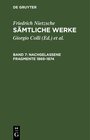 Buchcover Friedrich Nietzsche: Sämtliche Werke / Nachgelassene Fragmente 1869–1874