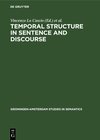 Buchcover Temporal Structure in Sentence and Discourse
