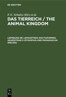 Buchcover Das Tierreich / The Animal Kingdom / Lepidoptera Noctuiformes. Agaristidae II (Ethiopian and Madagascan species)