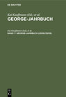 Buchcover George-Jahrbuch / 2008/2009