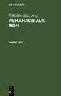 Buchcover Almanach aus Rom. Jahrgang 1