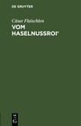 Buchcover Vom Haselnussroi’