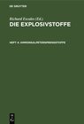 Buchcover Die Explosivstoffe / Ammonsalpetersprengstoffe