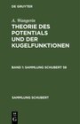 Buchcover A. Wangerin: Theorie des Potentials und der Kugelfunktionen / A. Wangerin: Theorie des Potentials und der Kugelfunktione