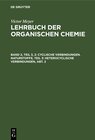 Buchcover Victor Meyer: Lehrbuch der organischen Chemie / Cyclische Verbindungen. Naturstoffe, Teil 3: Heterocyclische Verbindunge