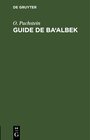 Buchcover Guide de Ba‘albek