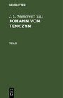 Buchcover Johann von Tenczyn / Johann von Tenczyn. Teil 3