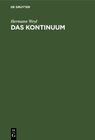 Buchcover Das Kontinuum