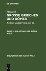Buchcover Plutarch: Grosse Griechen und Römer / Plutarch: Grosse Griechen und Römer. Band 5