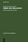 Buchcover Über die Religion