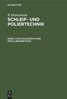 Buchcover Das Schleifen in der Metallbearbeitung
