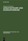 Buchcover Umsatzsteuer und Konsumvereine