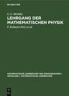 Buchcover Lehrgang der Mathematischen Physik