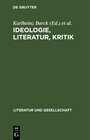 Buchcover Ideologie, Literatur, Kritik