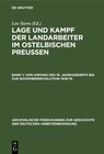 Buchcover (Vom Anfang des 19. Jahrhunderts bis zur Novemberrevolution 1918/19)